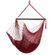 Caribbean Hammock Chair Large (Red) - By the hammock shop of Canada