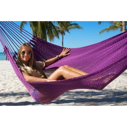 Caribbean Hammock Kingsize (Purple) - from your hammocks shop in Canada