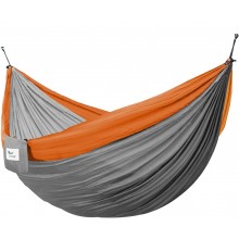 Camping Hammock Double Vivere (Grey Orange) - from your hammocks shop in Canada