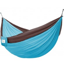 Camping Hammock Double Vivere (Chocolate Turquoise) - from your hammocks shop in Canada