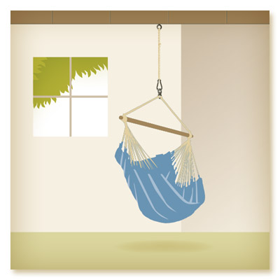 Suspension of a Hanging Chair