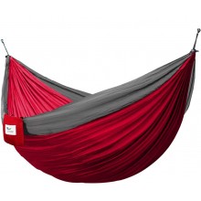 Camping Hammock Double Vivere (Crimson Grey) - from your hammocks shop in Canada